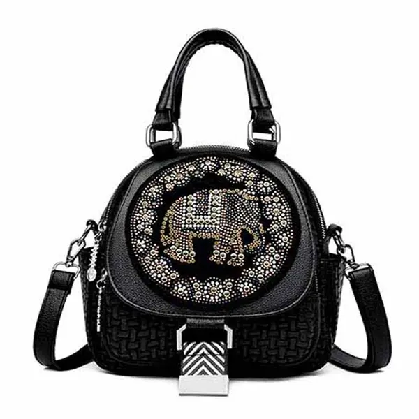 Fashion Versatile High End Luxury Antique Style Essential Women’s Backpack – View 1