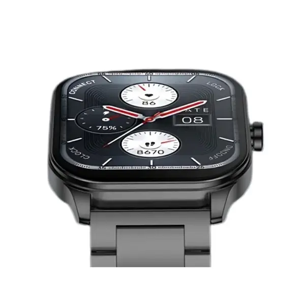 Amazfit Pop 3S Metalic AMOLED Display Smartwatch  – Color: Black – View 2