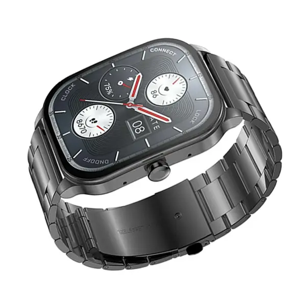Amazfit Pop 3S Metalic AMOLED Display Smartwatch  – Color: Black – View 3
