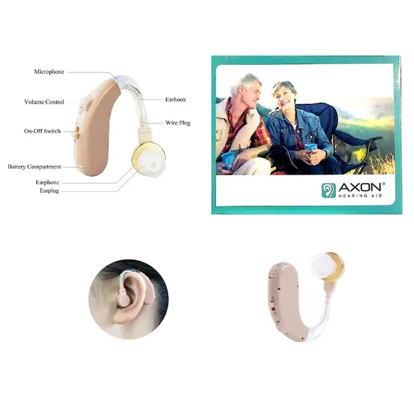 Axon B-18 Sound Enhancement Amplifier BTE Hearing Machine – View 4