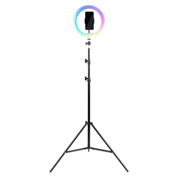 Havit ST7026 Tripod With 10 Inches Rgb Ring Light For Live Streaming – View 1