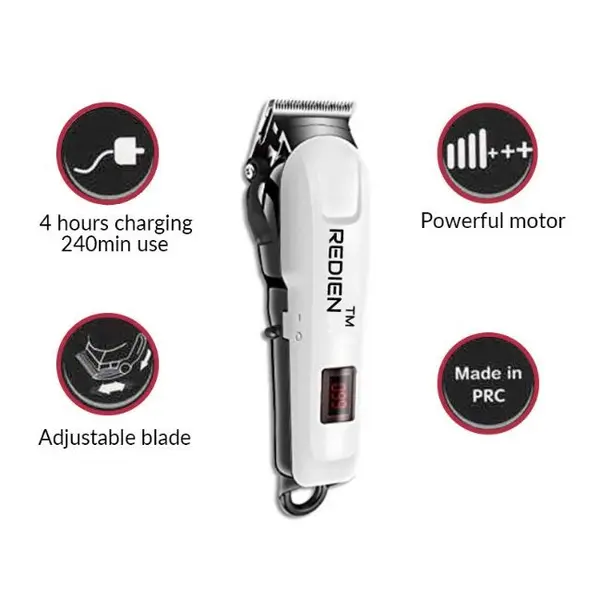 Redien RN-8118 LED Display AC/DC function Hair Trimmer – View 3