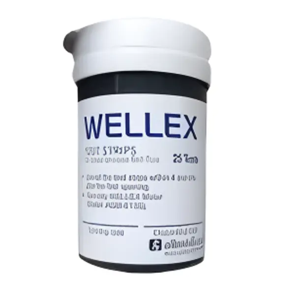 Wellex Double Vial Blood Glucose Monitor Self Testing For Diabetic – View 2