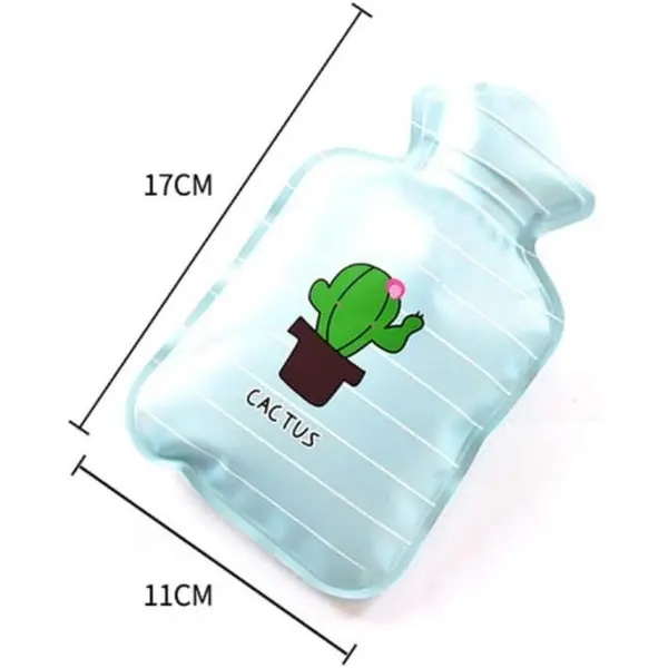 Small Lovely Cartoon Hot Water Bag for Pain Relief Mix Color – View 5