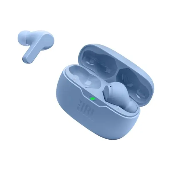 JBL Wave Beam True Wireless Earbuds – Color: Blue – View 2
