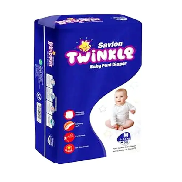 Savlon Twinkle Pant System Leak Proof Baby Diaper – Quantity: 50 pcs – View 1