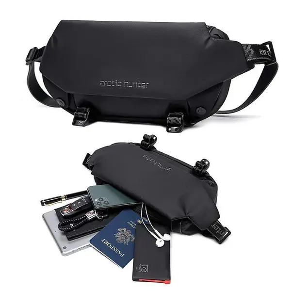 Arctic Hunter YB00047 Waterproof Casual Chest Cross body Bag – View 3