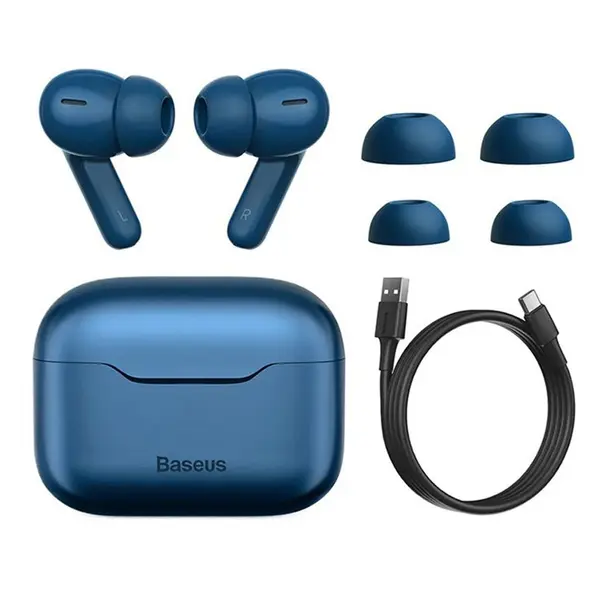 Baseus SIMU S1 ANC True Wireless Earphone – Color: Blue – View 3
