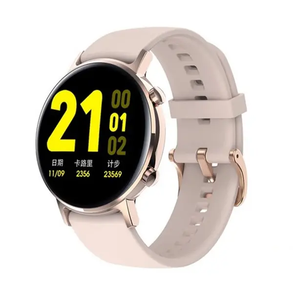 Microwear SG3 IP68 Waterproof Smartwatch – Color: Pink – View 1