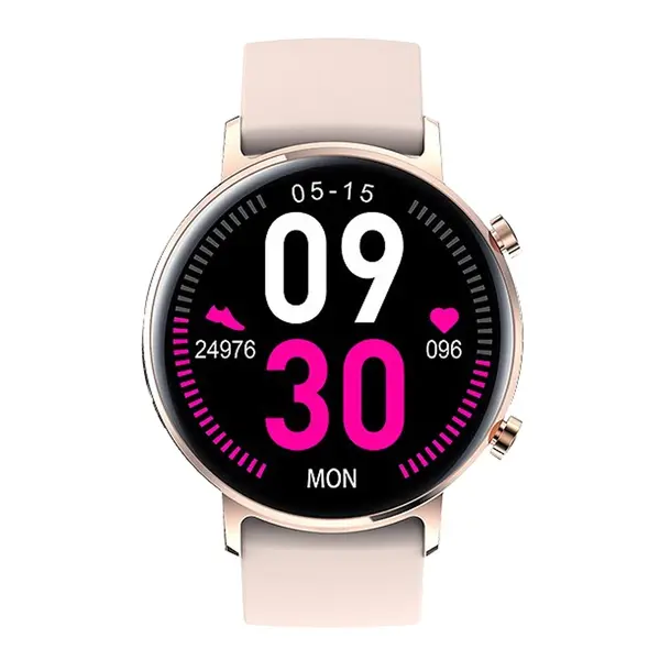 Microwear SG3 IP68 Waterproof Smartwatch – Color: Pink – View 2