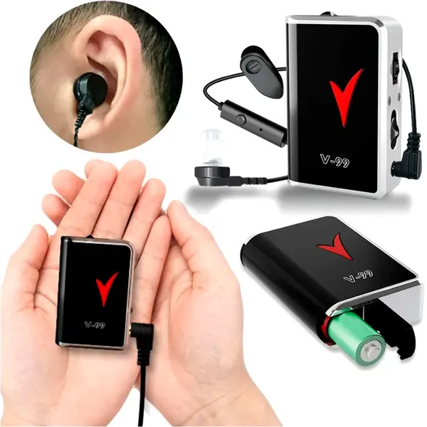 AXON V-99 Model Body Worn Analog Pocket Hearing Aid – View 5