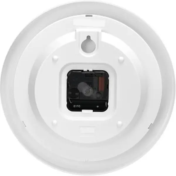 Casio IQ-01S-7DF Analog Clock Type Resin Wall Clock White Color – View 4