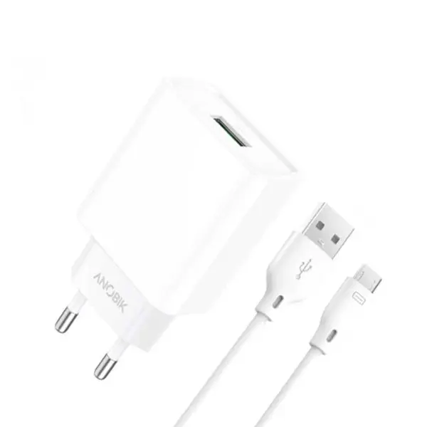 Anobik Turbo II 20W Fast Charger with Micro USB Cable – View 1