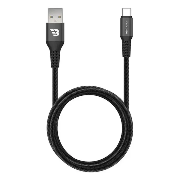 Baykron 3M USB-A to USB-C Ultra-Durable Aramid Fiber Design Cable – View 1
