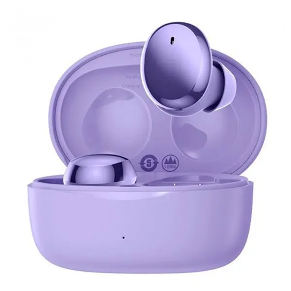 Baseus E2 True Wireless TWS Earbuds – Color: Purple – View 1