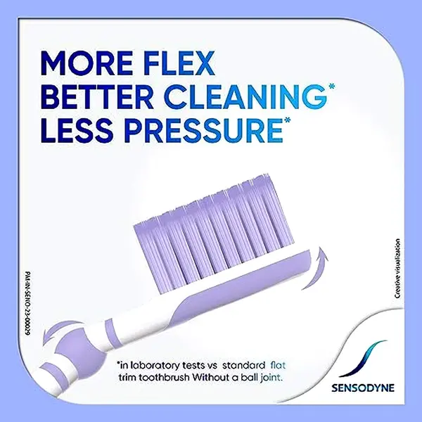 Sensodyne Adult Multicare Manual Flexible Neck Toothbrush – View 2