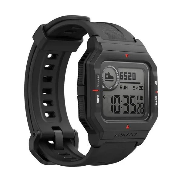 Amazfit NEO 5 ATM Waterproof Smartwatch – Color: Black – View 1