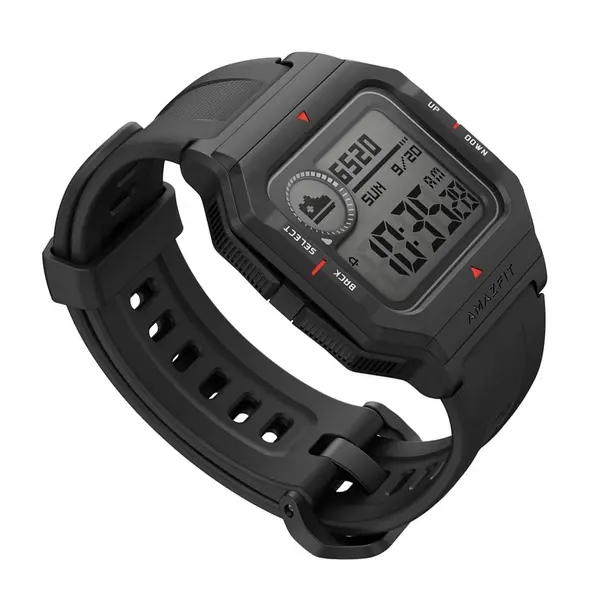 Amazfit NEO 5 ATM Waterproof Smartwatch – Color: Black – View 3