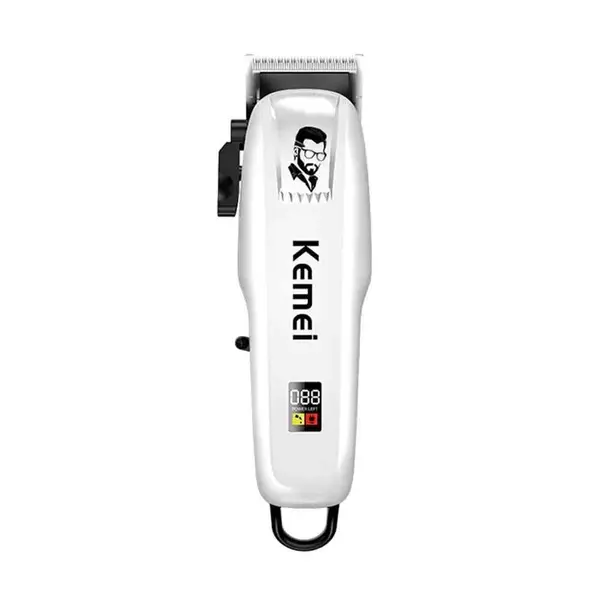 Kemei KM-809A Digital Electric Rechargeable Professional Hair Clipper Trimmer – View 2