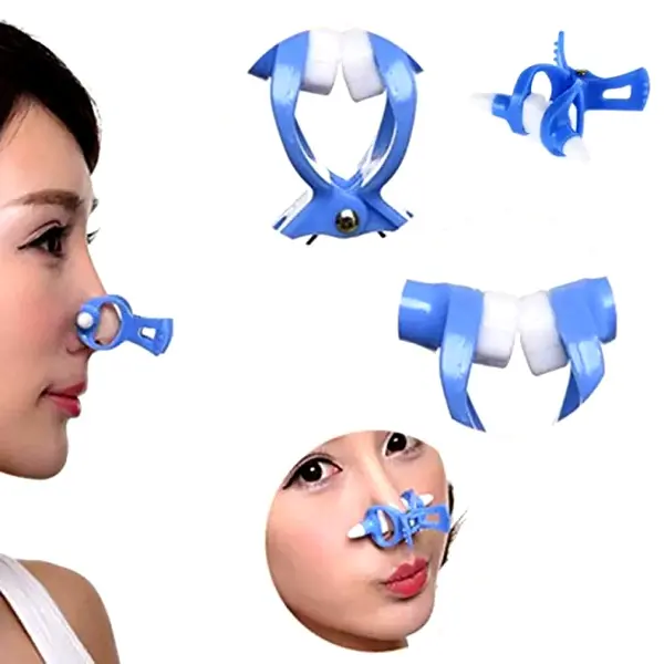 Soft Silicone Shaper Clip for Wide Lifting Nose Shaper – Color: Blue – View 5