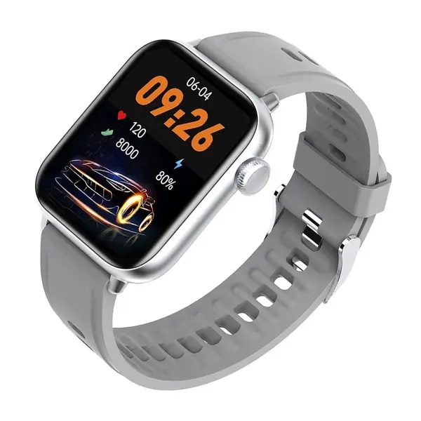 Fire-Boltt Supreme LTPS Retina Display Smart Watch – Color: Silver – View 2