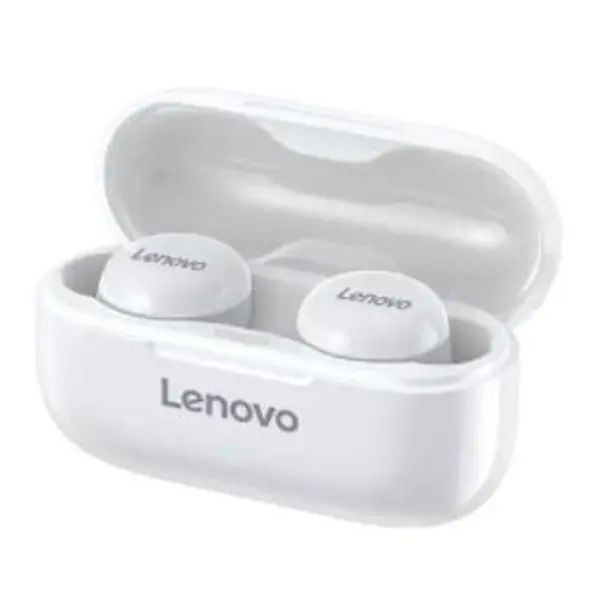 Lenovo LP11 TWS Wireless Bluetooth 5.0 Stereo Earbuds – Color: White – View 1
