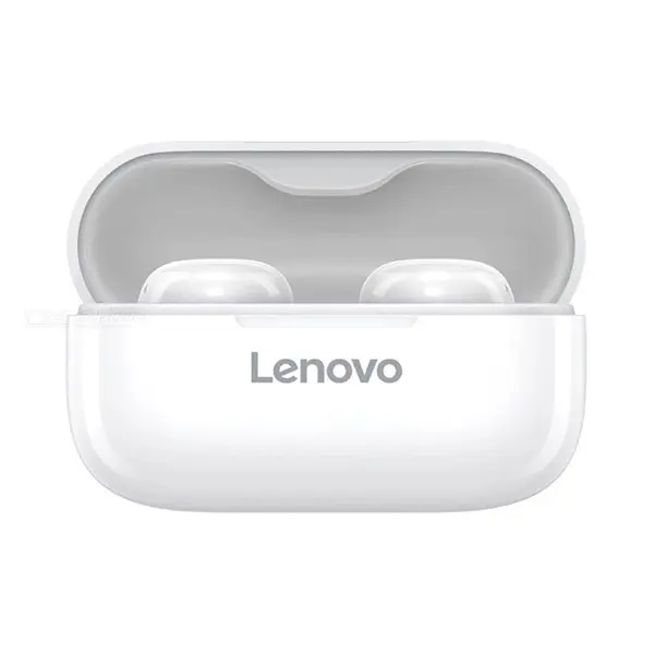Lenovo LP11 TWS Wireless Bluetooth 5.0 Stereo Earbuds – Color: White – View 2