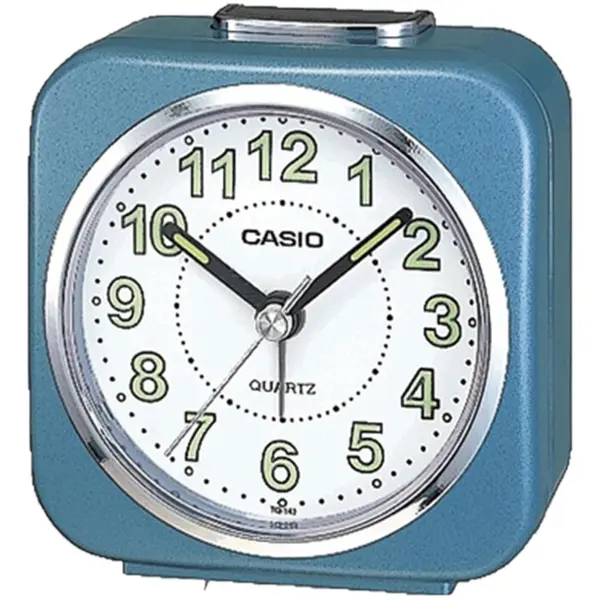 Casio TQ-143S-2DF Alarm Desk Table Clock Light Alarm Snooze – View 2