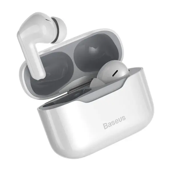 Baseus SIMU S1 ANC True Wireless Earphone – Color: White – View 2