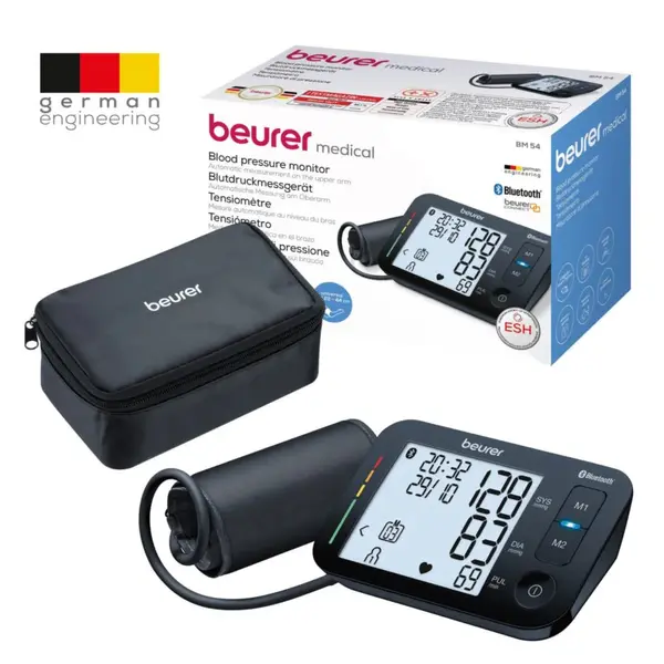 Beurer BM-54 Automatic Blood Pressure Monitor with Bluetooth Connectivity – View 4