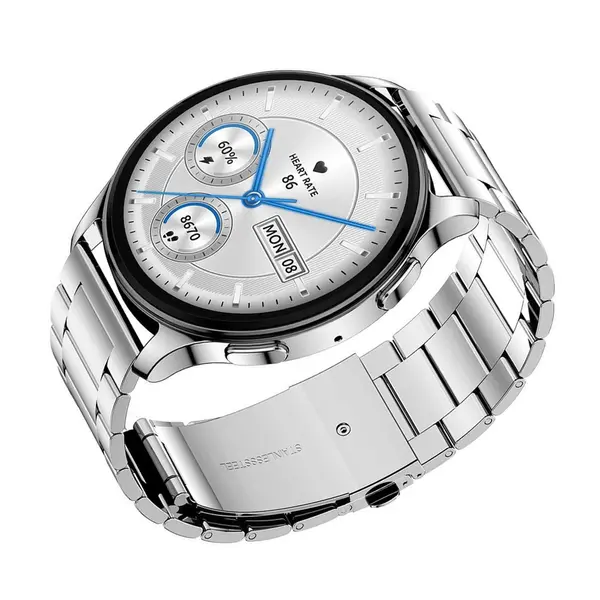 Amazfit Pop 3R Metalic AMOLED Smartwatch – Color: Silver – View 2