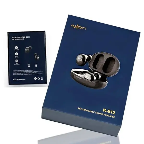 Axon K-812 Digital Sounds Rechargeable Hearing Aids Machine For Both Ear – View 6