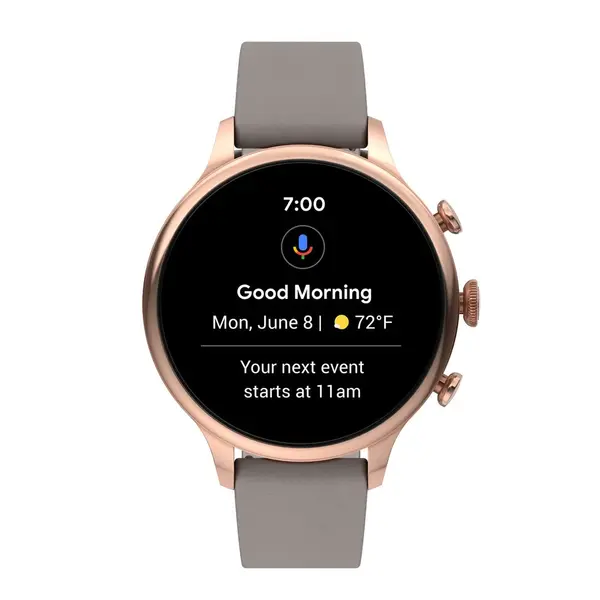 Fossil FTW6079V Gen 6 Gray Leather Women's Smart Watch – View 2