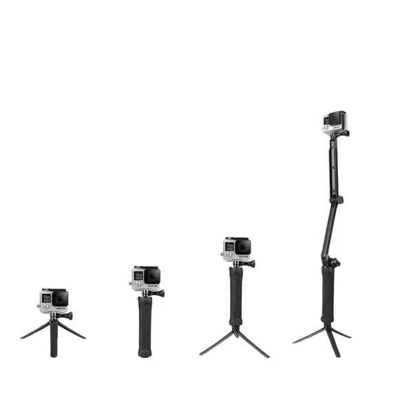 Baoer Yi 3 Way Waterproof Monopod For Xiaomi 4K SJ4000 Selfie Stick  – View 4