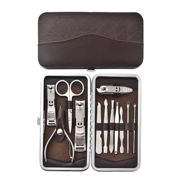 12-Piece Stainless Steel Nail Cutter Tool Set – View 1