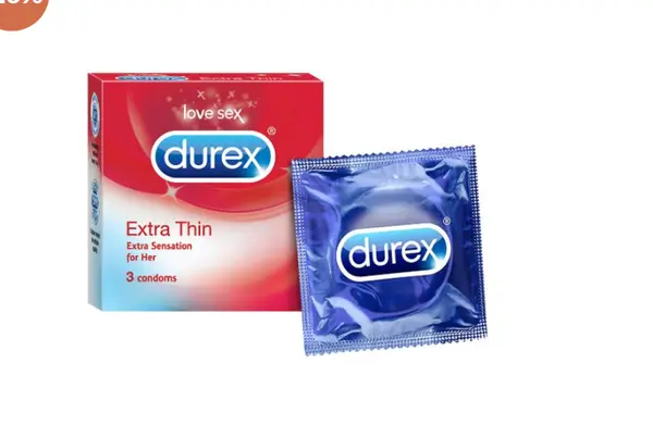 Durex Extra Thin Condom 10pcs – Flavored, Lubricated, Super Thin for Enhanced Sensitivity – View 2