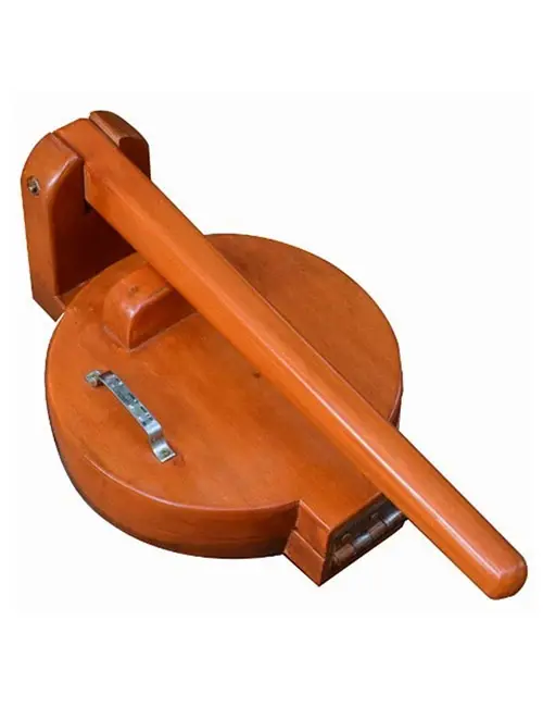 (CFU-RM571)(Round Shape)- Wooden Ruti Maker price in Bangladesh I Zipper