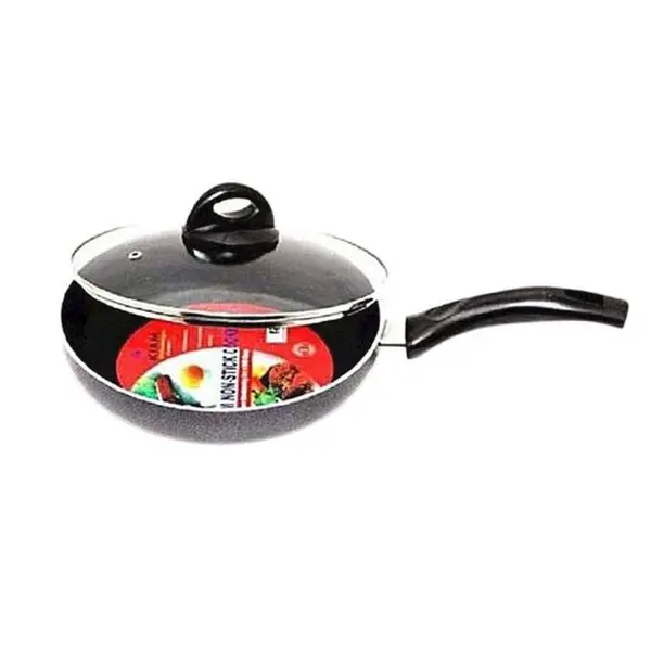Kiam 28cm Classic Non-Stick & Dishwasher Safe Fry Pan With Glass – View 3