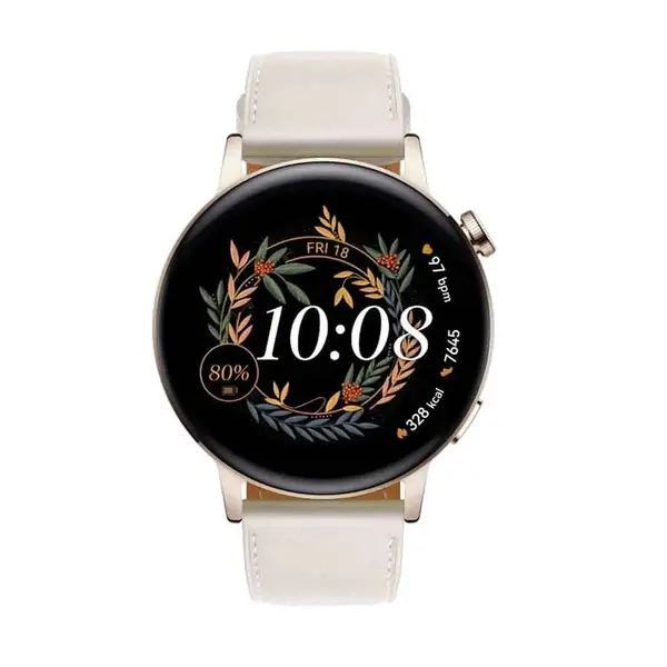 Huawei Watch GT 3 42mm AMOLED Smartwatch – Color: White – View 2