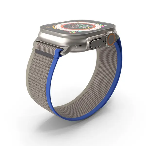 Apple Watch Ultra Titanium Case with Trail Loop GPS + Cellular – Color: Gray – View 3