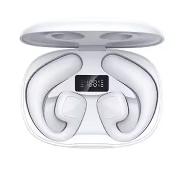 Awei T67 True Wireless Bluetooth Earbuds – Color: White – View 1