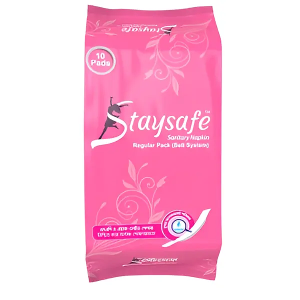 Stay Safe Compact & Hygienic Belt‑Type Sanitary Napkin – Pack Of: 5 pcs – View 2