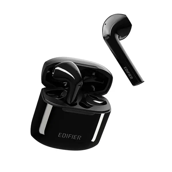 Edifier TWS200 Plus True Wireless Stereo Bluetooth Earbuds – Color: Black – View 2