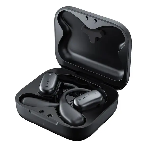 Havit OWS902 Open Ear True Wireless Earbuds – Color: Black – View 3