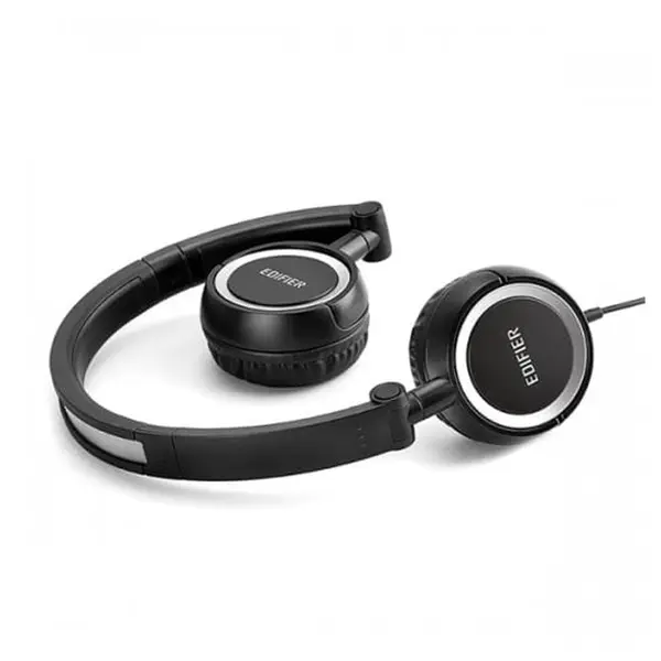 Edifier P650 3.5mm Single Wired Headphone – Color: Black – View 3