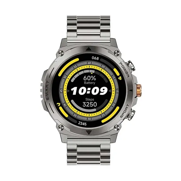 Wiwu SW03 AMOLED Smart Watch – Color: Silver – View 2