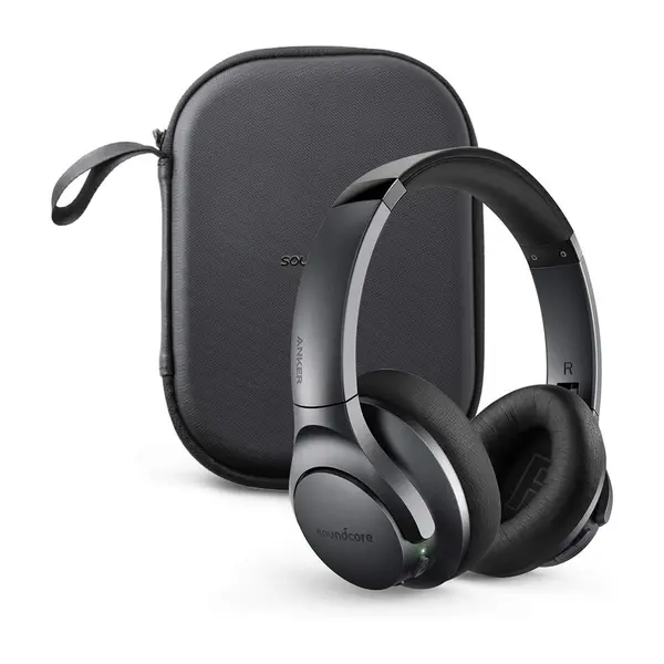 Anker Soundcore Life Q20 Active Noise Cancelling Headphones – Color: Black – View 3