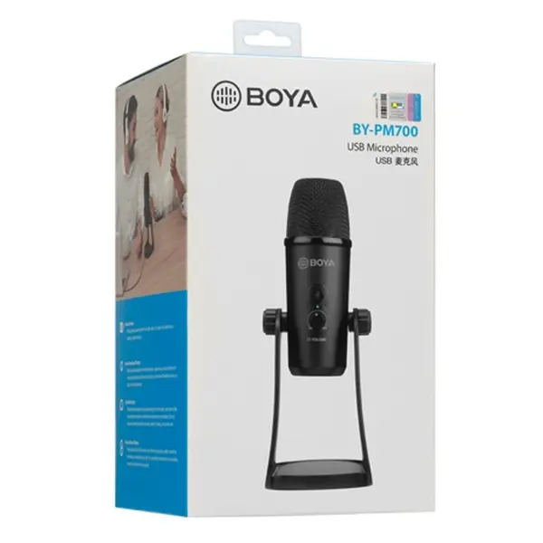 Boya BY-PM700 Triple-Capsule USB Condenser Microphone – View 4