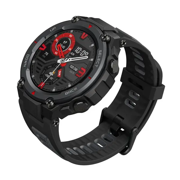 Amazfit Active Edge 10 ATM Water Resistance Smartwatch – Color: Black – View 3