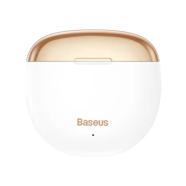 Baseus AirNora Encok W2 TWS Bluetooth Earbuds – Color: White – View 3
